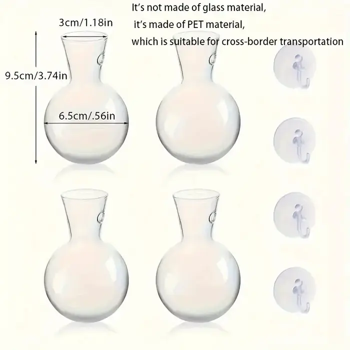 Vase mural semi-circulaire créatif