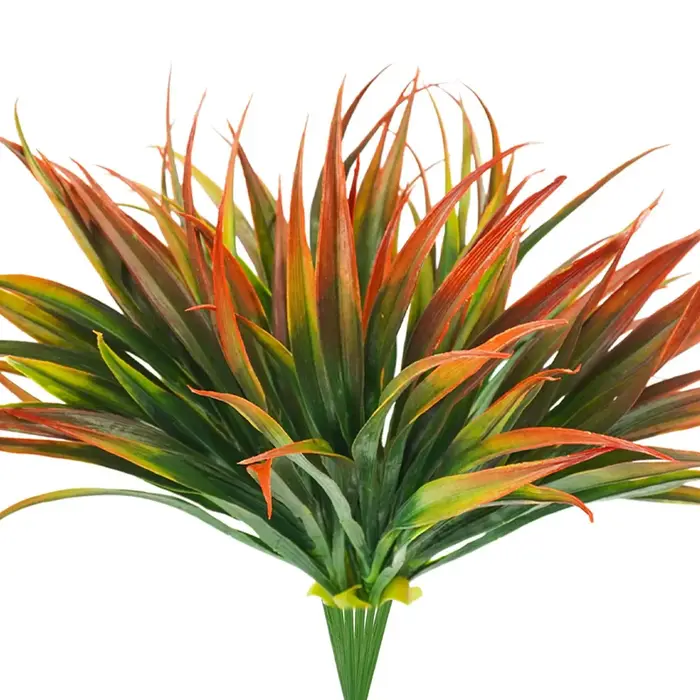 2/8 pièces Plantes artificielles Agave Orchidée, fausses plantes en plastique pour la décoration d'a