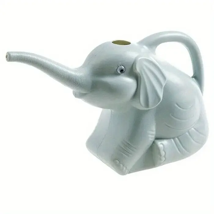 1 pièce Arrosoir mignon en forme d'éléphant en PP, petit pulvérisateur d'eau domestique pour jardina