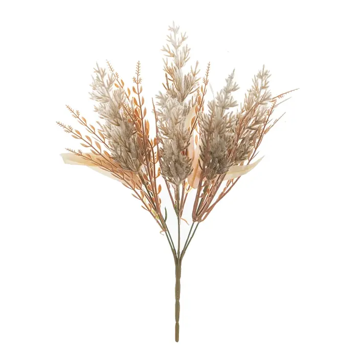 Plantes artificielles, roseaux, couronnes de mariage, décorations de jardin extérieur, cadeaux DIY, 