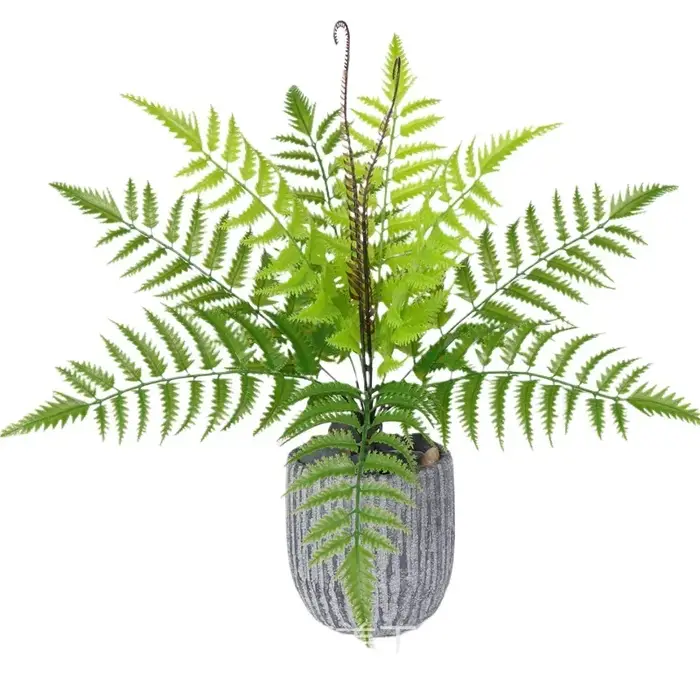 Feuilles de plantes de simulation de tournesol de queue d'Att en plastique