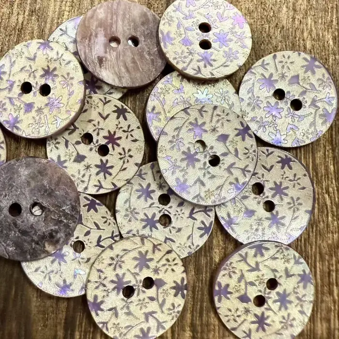 Série de fleurs de lavande violettes
