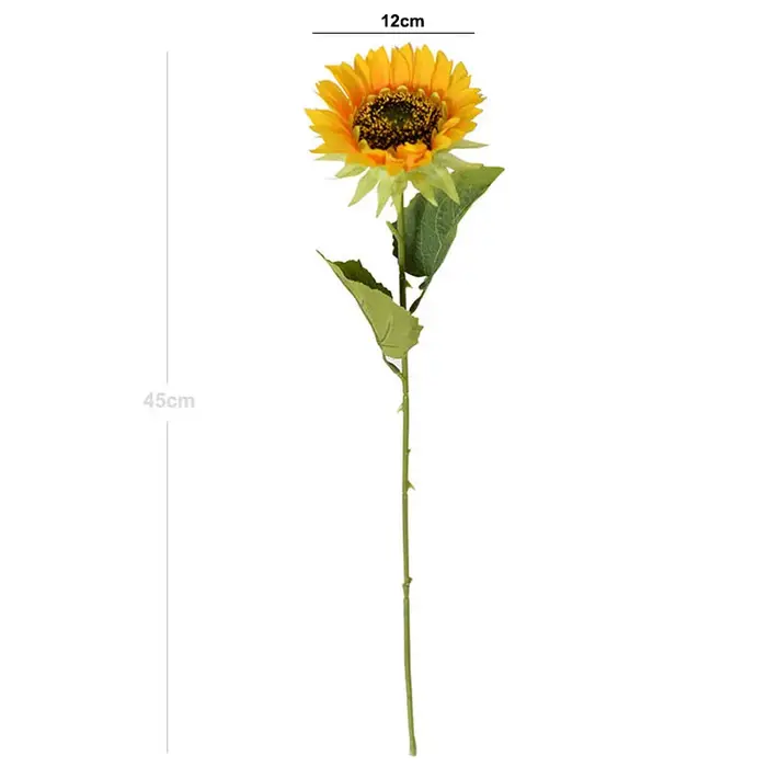 Bouquet de Fleurs de Tournesol Artificielles, Fleurs de Détruire, Plante de Mariage, Accessoires de 