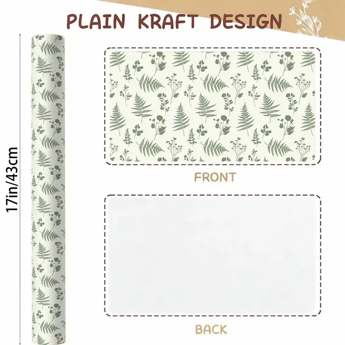 Papier d'emballage pour fleurs