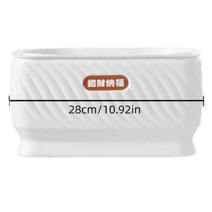 Pot de fleurs auto-arrosant en plastique