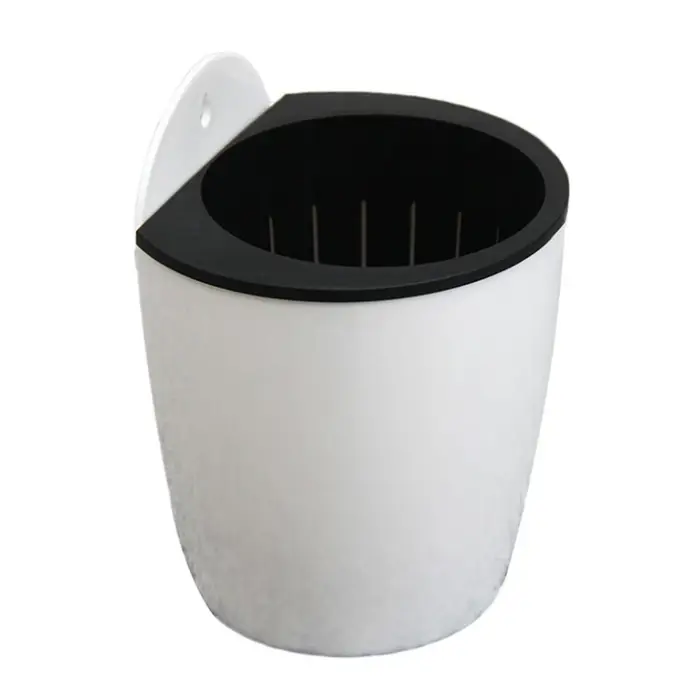Pot de fleur mural en plastique absorbant l'eau automatique