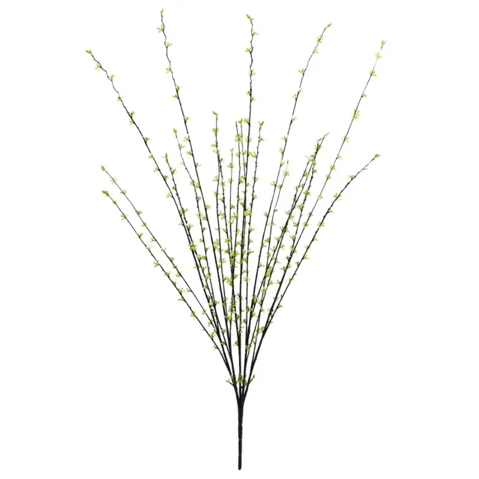 3 pièces de bourgeons de saule artificiels en soie