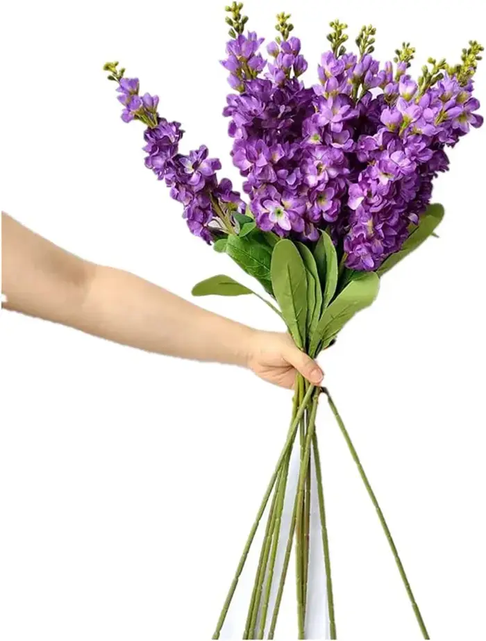 Fleurs de jacinthe décoratives pour centres de table de mariage