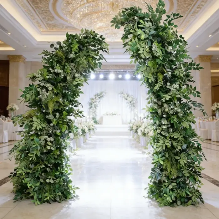 Nouveau corne de plante verte artificielle