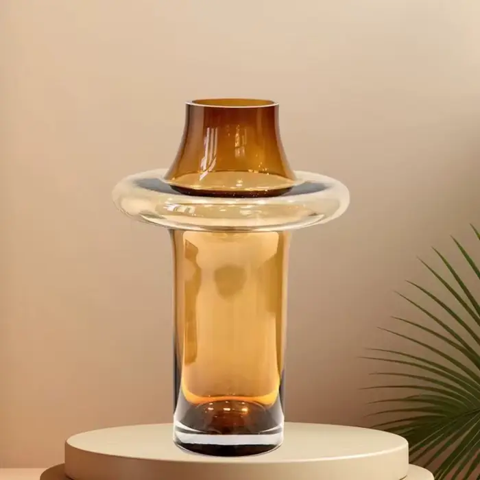 Vase à fleurs en verre Simple et moderne