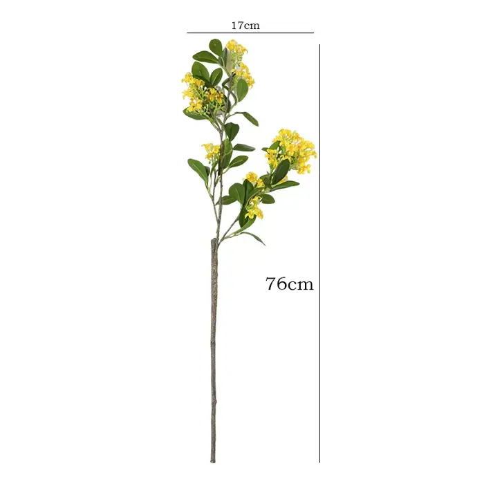 Simulation de fleurs Qianlixiang osmanthus sept liyang fausses