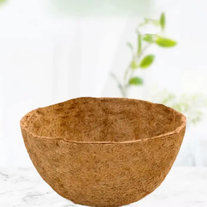 Coussin de cocotier en plastique pour Pot de fleur carré