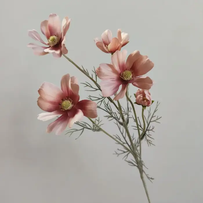 Camomiles fleur artificielle en soie 60cm marguerite blanche fausses fleurs chambre mariage maison décorations de Table fête bricolage Bouquet cadeaux 1 pièces