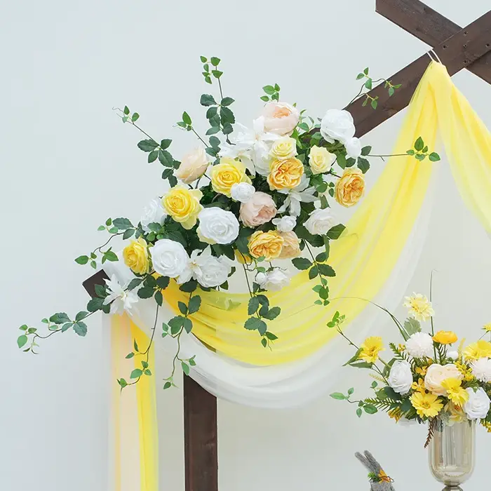 Série jaune et blanc C8635