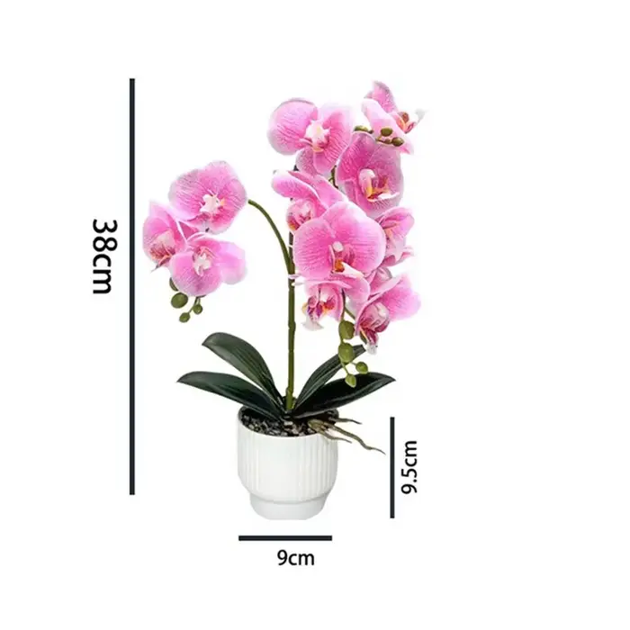 2 fourchettes 12 fleurs papillon orchidée bonsaï maison bureau