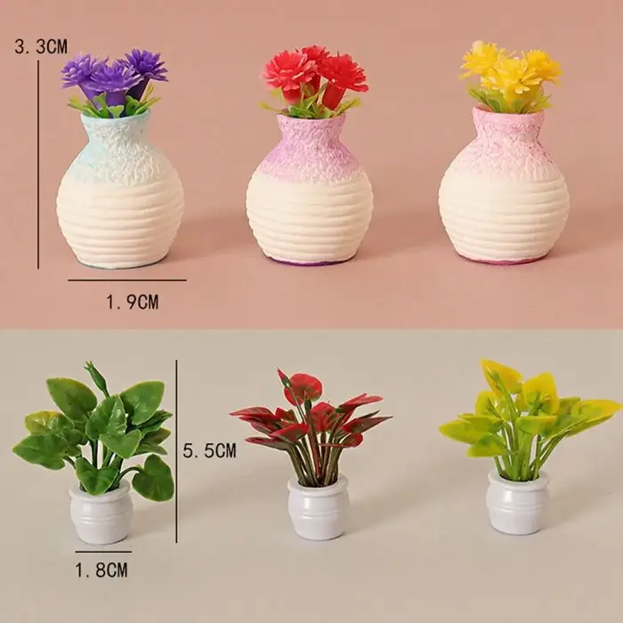 Vase de simulation en plastique l'inventaire