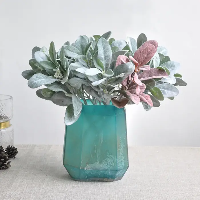 HprognSilver-Plantes vertes artificielles pour la décoration de la maison
