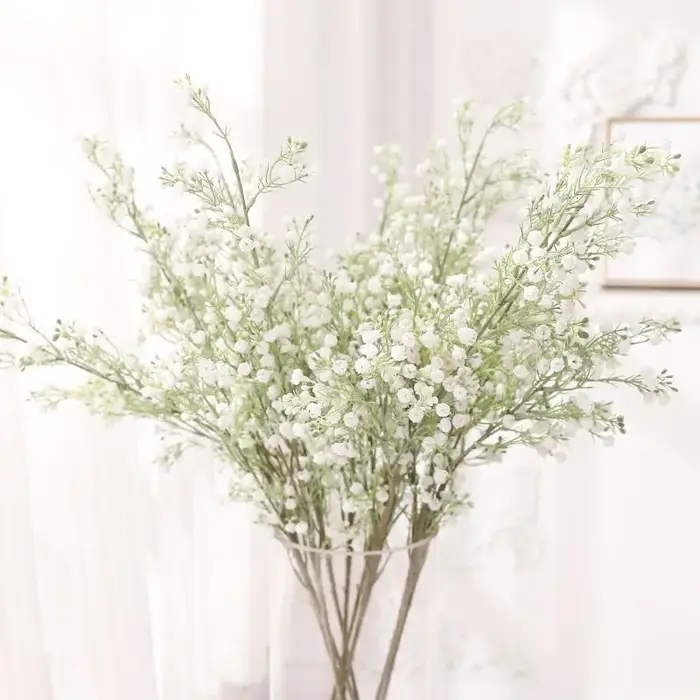 Fleur artificielle plante gypsophile offres spéciales mariage bouquet de mariée noël maison festival bricolage cadeau décoration photographie accessoire