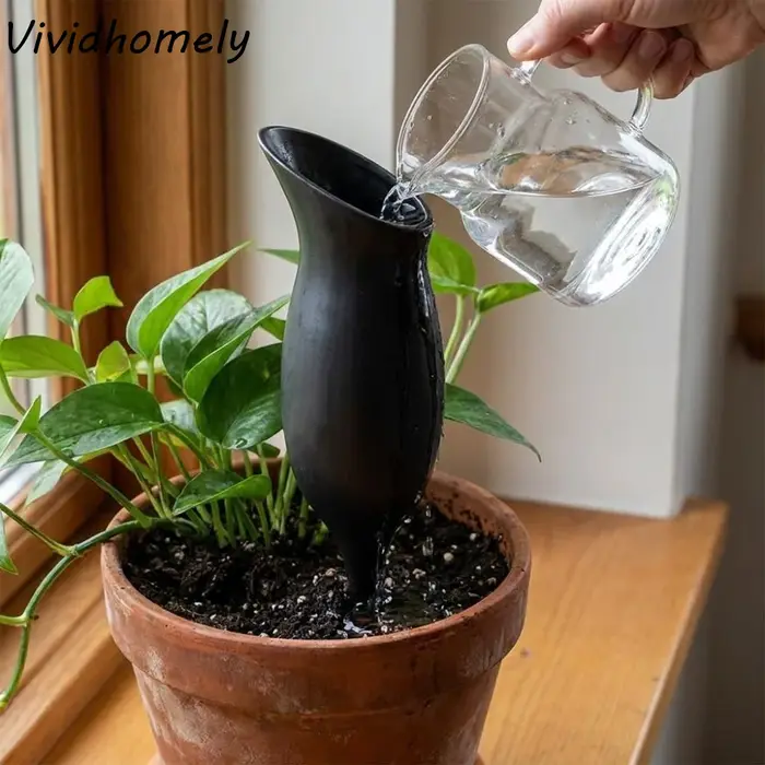 Dispositif d'arrosage automatique en plastique pour l'irrigation profonde des racines