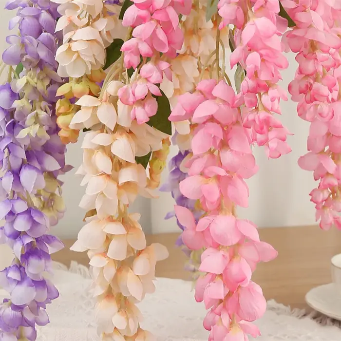 Fleur de haricot artificielle pour mariage