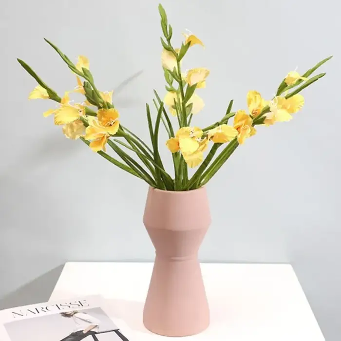 Fleurs de soie orchidée