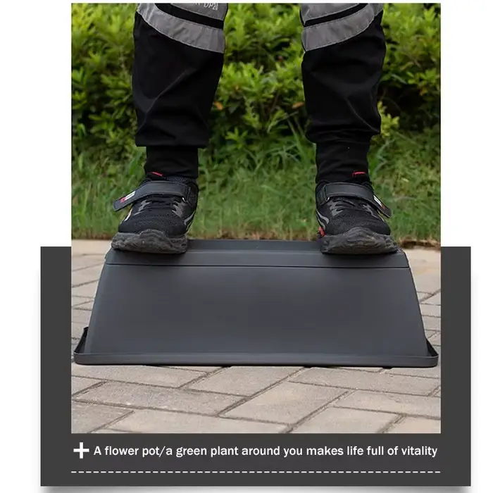 Pot de fleurs auto-absorbant pour culture de légumes d'intérieur avec trou de drainage et corde absorbante