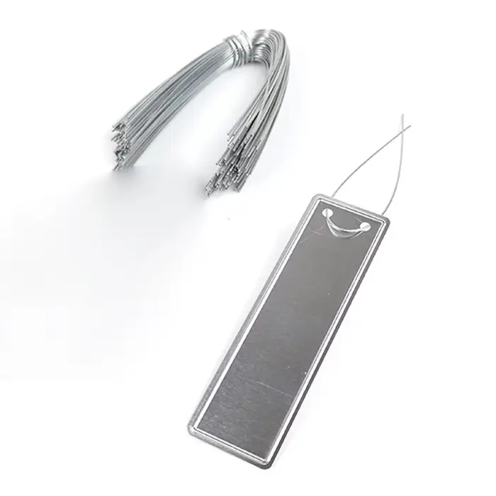 Étiquettes métalliques Double face en aluminium pour plantes