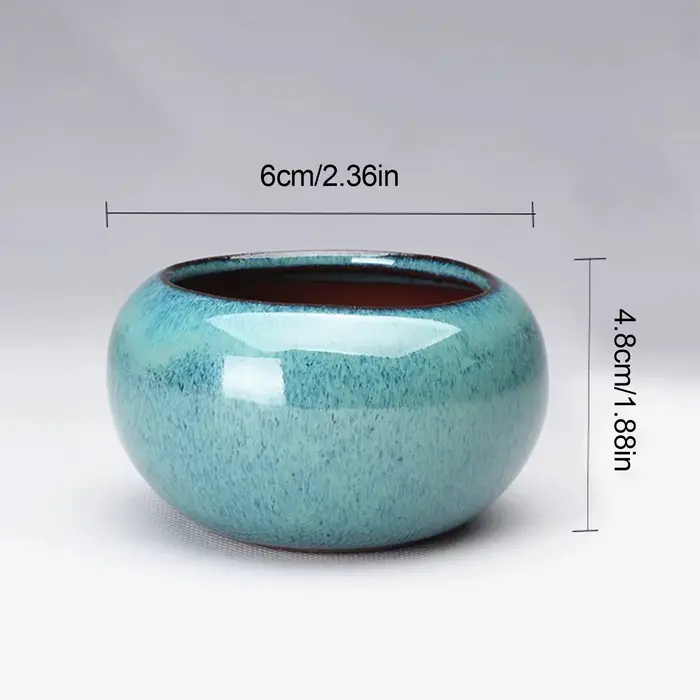 Pots de fleurs en céramique de style chinois