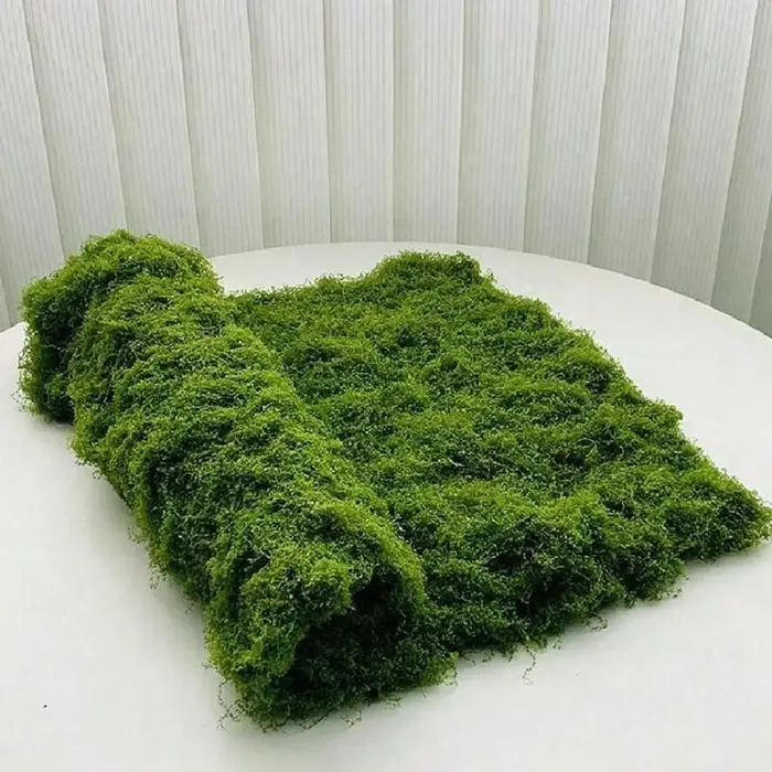 1*1m fausse mousse bricolage artisanat herbe mousse artificielle fausse mousse conservée plantes vertes maison chambre jardin décor paysage fausse herbe