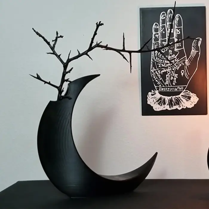 Vase de lune gothique imprimé en 3D