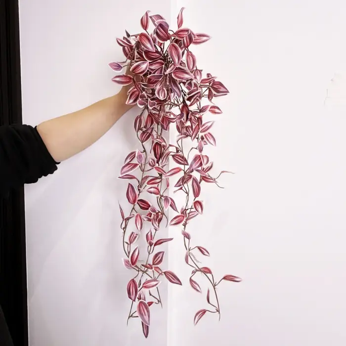 75cm fausses plantes suspendues vignes artificielles Eucalyptus chute Scindapsus feuilles plantes mu