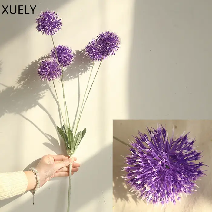 Bouquet de pissenlits artificiels pour la décoration intérieure