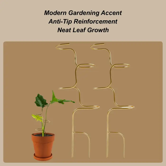 Supports pour Plantes Monstera (2 Pièces) – Supports de Trepieds pour Fleurs