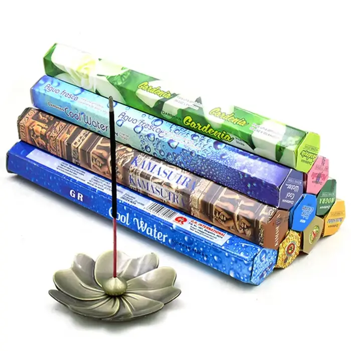Y 20 bâtons d'encens indien sauge blanche méditation lavande Yoga brise de mer amour encens purifiant l'air désodorisation aromathérapie