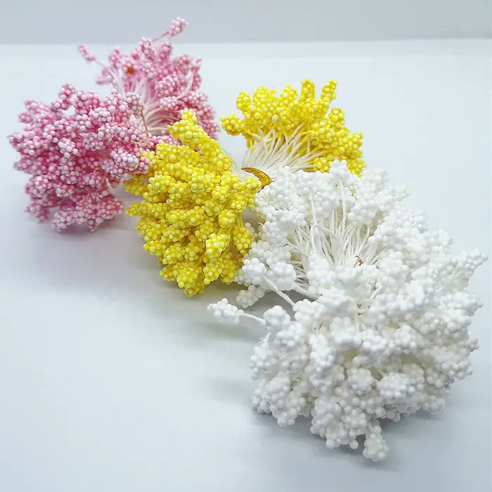 Étamine de fleurs artificielles faites à la main