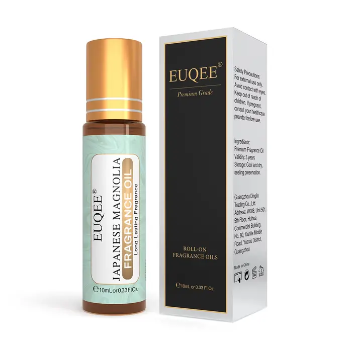 EUQEE – ensemble d'huiles parfumées série fleurs