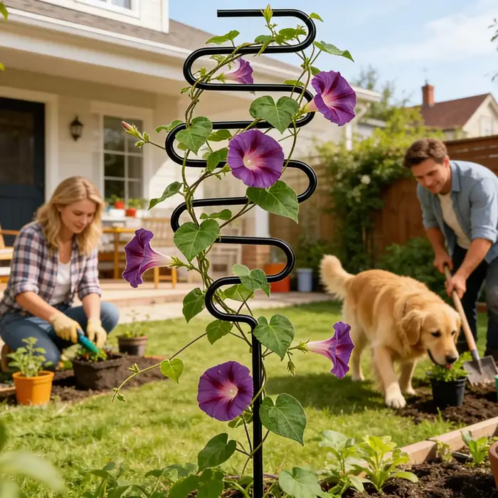Piquets de Support pour plantes en métal