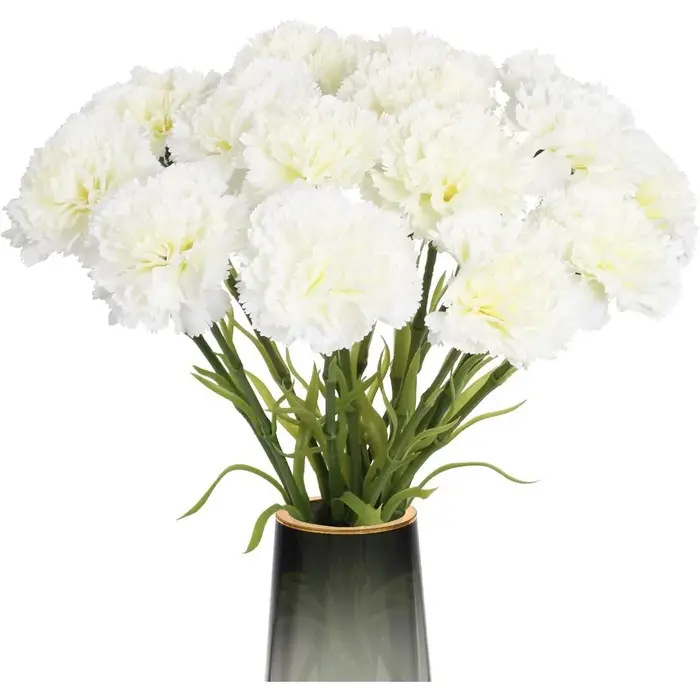 Bouquet de fleurs artificielles en soie de 15