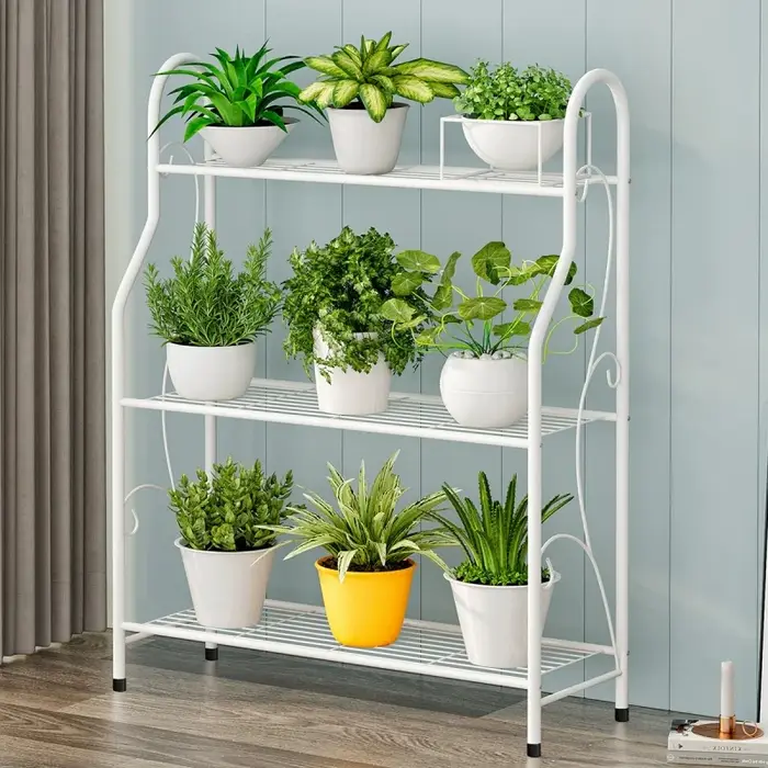 Support de fleurs à 3 niveaux