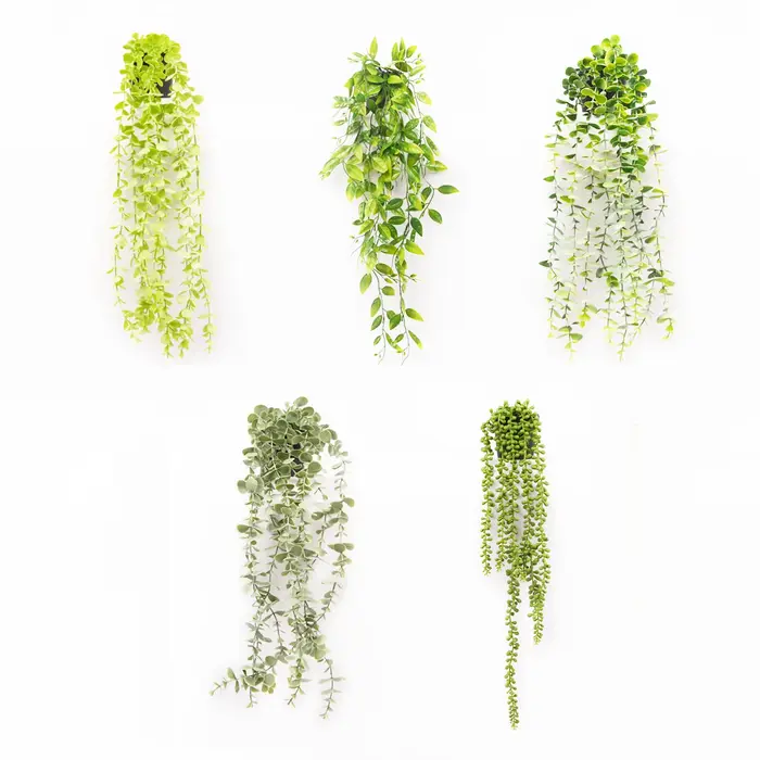 Plantes Artificielles de Vigne pour Décoration Murale