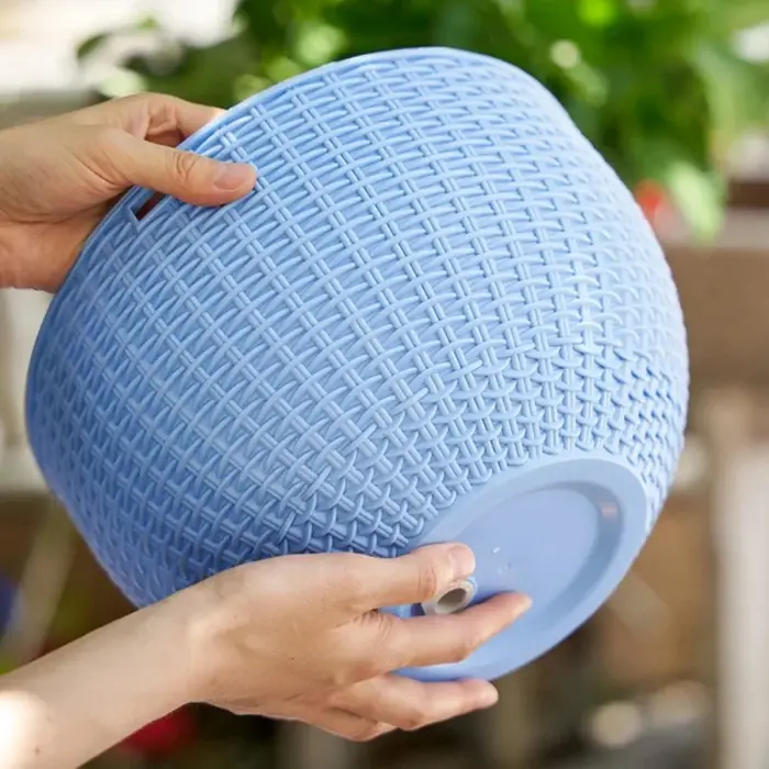 1 pièce de support de plante suspendu en macramé pour pots de fleurs et jardinières