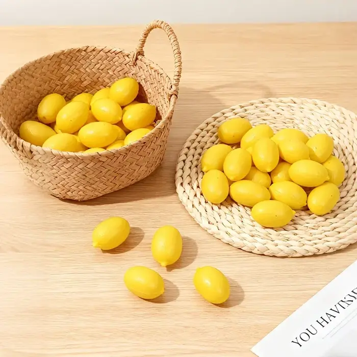 20 mini-citrons artificiels