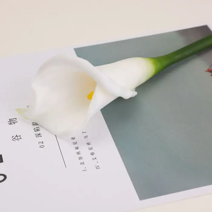 Bouquet de lys Calla, fleurs artificielles