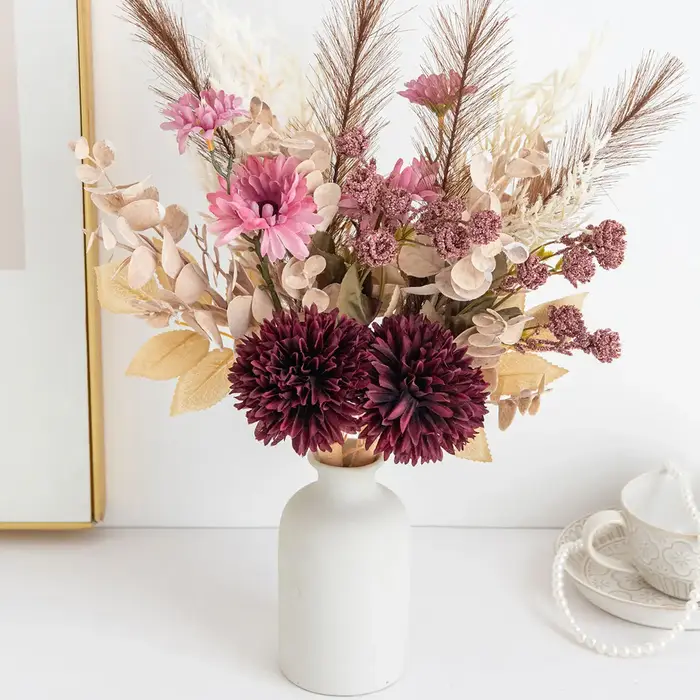 Simulation de chrysanthème Dahlia