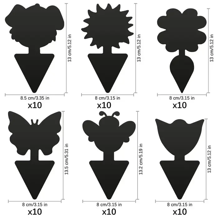 Piège à mouches collantes pour plantes d'intérieur