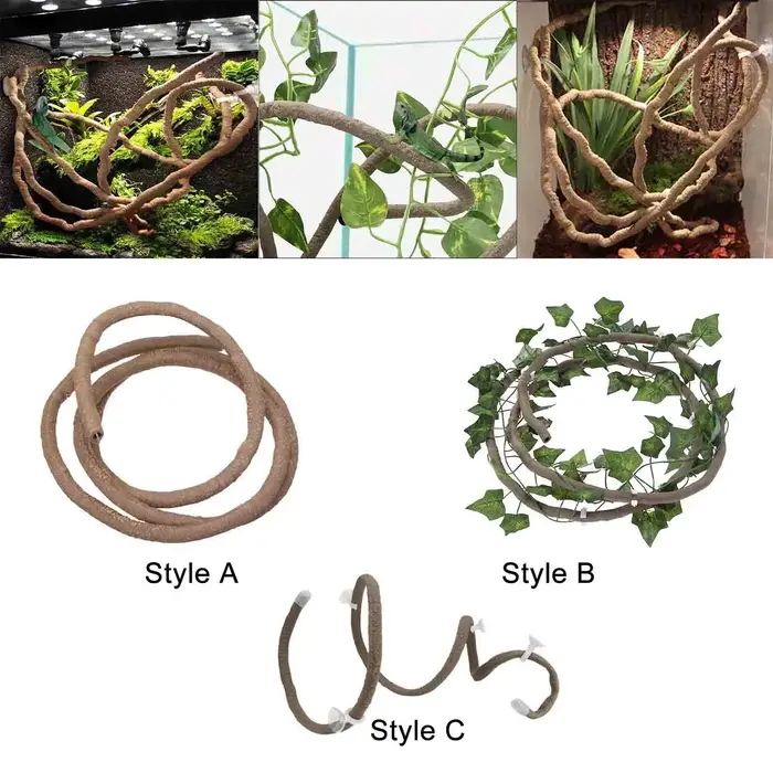 Vignes de Reptile pour décor de Terrarium