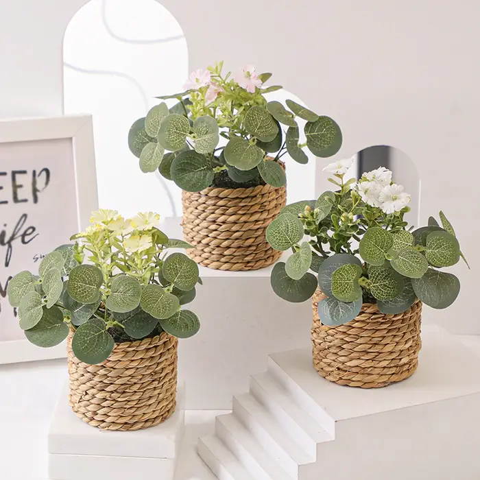 XIYA FLOWER Plantes artificielles vertes