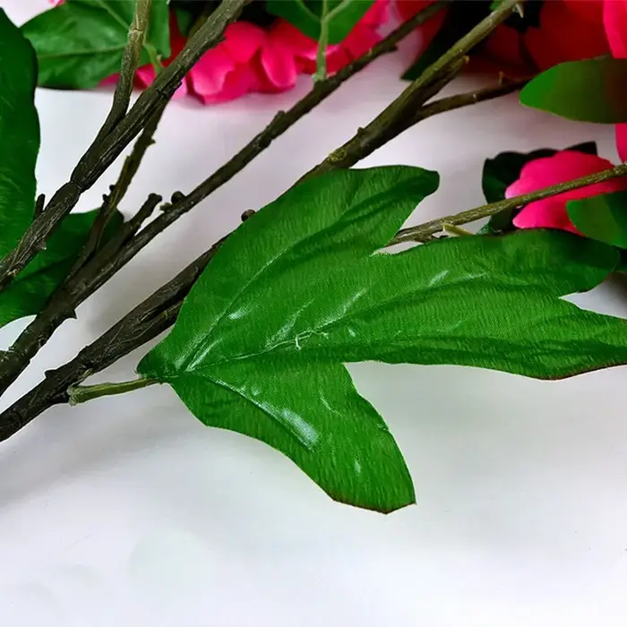 Simulation de fleurs de pivoine artificielles en soie