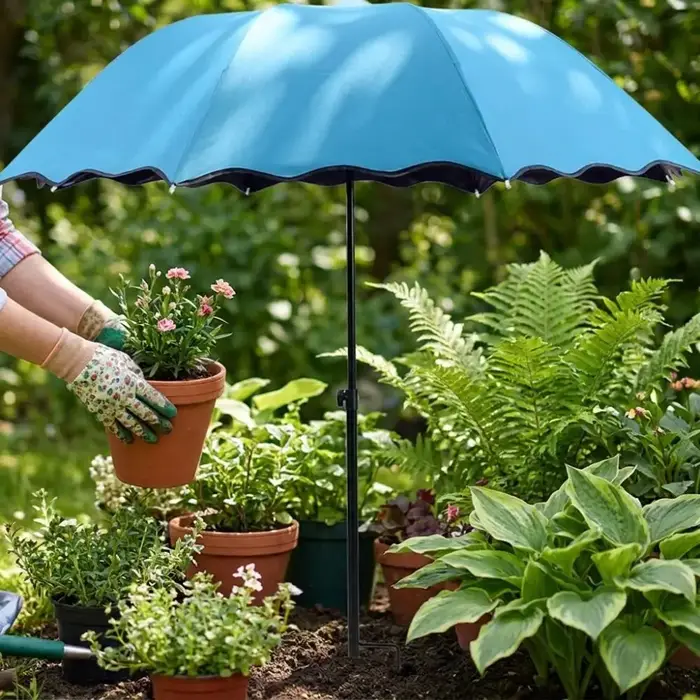 Parasol de protection solaire pour plantes de 95 cm