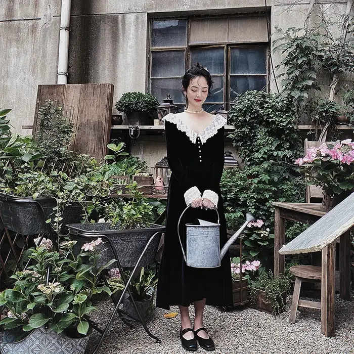 Support de fleurs croisé Vintage en fer
